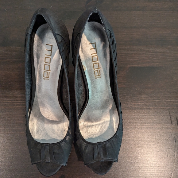 Moda Spana, black, 9, heels - Picture 3 of 4